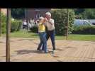 La guinguette au bord de l'eau, le rendez-vous des amoureux de danse, à Lesdins