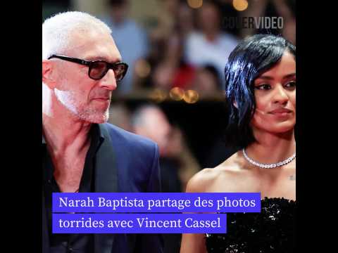 VIDEO : Narah Baptista partage des photos torrides avec Vincent Cassel