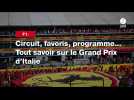 VIDÉO. F1. Circuit, favoris, programme... Tout savoir sur le Grand Prix d'Italie