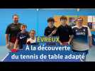 Évreux : à la découverte du tennis de table adapté