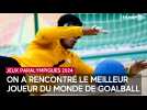 On a rencontré le Brésilien Leomon Moreno, le meilleur joueur du monde de goalball