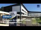 Ornex : ouverture du nouveau collège