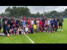 Andy Carrol à la rencontre des jeunes stagiaires touquettois