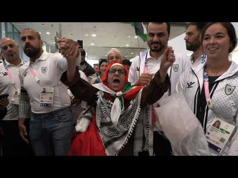 Palestinian Olympic delegation arrives ahead of Paris 2024 Games