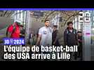 JO 2024 : L'équipe de basket-ball des USA arrive à Lille !