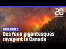 Canada: D'importants incendies ravagent des forêts en Colombie-Britannique