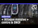 La SNCF victime d' « une attaque massive » à quelques heures du début des JO 2024 #short