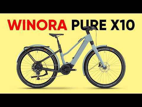 Le nouveau moteur BOSCH dans un vélo de ville : est-ce bien SÉRIEUX Winora ?