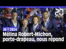 JO 2024 : On a interviewé Mélina Robert-Michon, une des porte-drapeaux de la flamme olympique