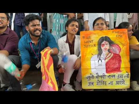 'We want justice': Protests continue over Indian doctor's rape and murder