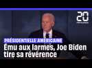 Présidentielle américaine : Joe Biden ému aux larmes passe le flambeau à Kamala Harris