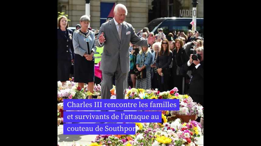 Attaque au couteau de Southport : Charles III va rencontrer les familles des victimes et les survivants