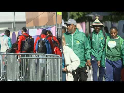 First delegations arrive at Paris Paralympics athletes' village