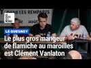 1 kilo 380 g de flamiche au maroilles avalé par Clément Vanlaton en 12 mn au Quesnoy