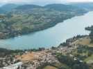 Fête aérienne : le lac de Paladru vu du ciel