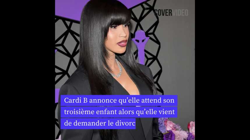 En plein divorce, Cardi B annonce qu'elle attend son troisième enfant