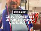 JO PARIS 2024 : avec 8 médailles au compteur, ce supporter est le porte-bonheur des Bleus