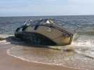 VIDEO. À Pornichet, un bateau de plaisance s'échoue sur la plage de Bonne-Source