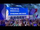 VIDEO. JO 2024 : le médaillé breton Valentin Madouas fêté au Club France !