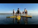 Yoga paddle : détente et relaxation sur l'eau