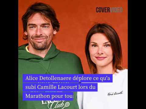 VIDEO : Alice Detollenaere dnonce l?attitude des fans de Camille Lacourt lors du Marathon Pour Tous