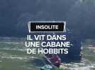 Il vit dans une cabane de hobbits