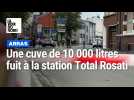 Arras : fuite d'une cuve de 10 000 litres à la station Total Rosati, le périmètre bouclé