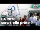 Après les JO de Paris 2024, le drapeau olympique est arrivé LA