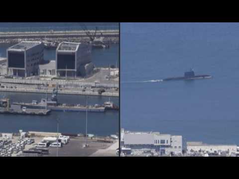 Submarines, corvette off Israel's Haifa