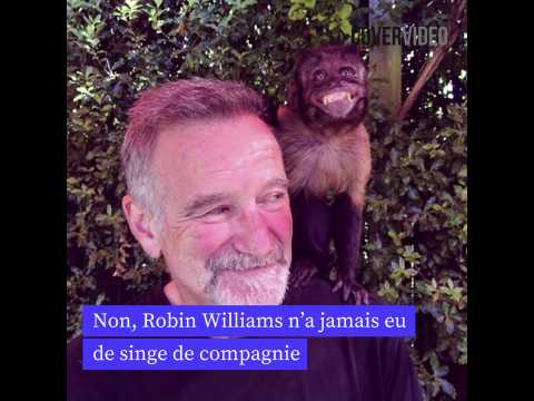 VIDEO : La fille de Robin Williams dment qu'il ait eu un singe de compagnie