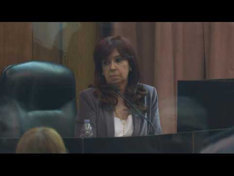 Argentina ex-president Kichner testifies in her assassination attempt trial