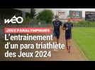 Jeux paralympiques 2024 : on a suivi le para triathlète Antoine Pérel dans son entrainement