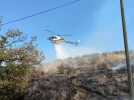 Violent incendie au pied des Albères