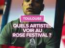 Quelles sont les principales têtes d'affiche du Rose Festival ?