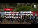 Vuelta. À quelle heure et sur quelle chaîne suivre la 7e étape du Tour d'Espagne ?