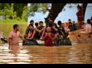 VIDÉO. Inondations au Bangladesh: 13 morts, 4,5 millions de personnes sinistrées