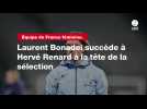 VIDÉO. Équipe de France féminine. Laurent Bonadei succède à Hervé Renard à la tête de la sélection