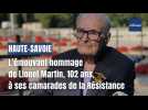 L'émouvante hommage de Lionel Martin, 102 ans, à ses camarades de la Résistance