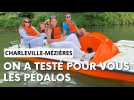 On a testé pour vous les pédalos sur la Meuse