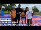 Kevin Seraphin en ambassadeur des 50 ans du Lac du Der