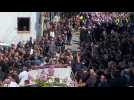 Funeral ceremony after deadly rocket attack on Majdal Shams