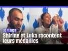 JO 2024 : « On va kiffer » racontent Shirine Boukli et Luka Mkheidze après leurs médailles