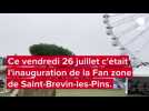 VIDÉO. JO 2024 : Inauguration de la Fan zone de Saint-Brevin-les-Pins