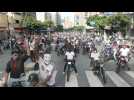 Venezuela: Opposition supporters protest against Maduro reelection