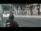 Venezuela's security forces use tear gas on anti-Maduro protesters in Caracas