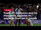 VIDÉO. JO 2024 - Rugby à 7. Désillusion pour les Françaises, éliminées en quarts de finale par le Canada