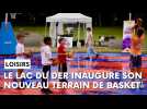 Le lac du Der inaugure son nouveau terrain de basket