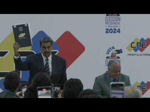 Maduro officially proclaimed poll winner by Venezuela electoral body