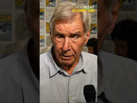 Harrison Ford reacts to the “Deadpool and Wolverine” popcorn bucket 