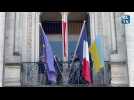 Le drapeau du Maroc, pays invité d'honneur du FFA, a été levé à l'hôtel de ville d'Angoulême